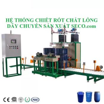 Máy Chiết Rót Định Lượng Chất Lỏng, Hóa Chất, Sơn, Mỹ Phẩm