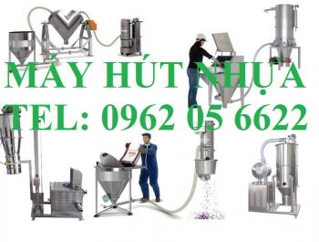 Máy hút hạt nhựa lên máy