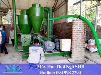 Máy hút thổi hạt ngô