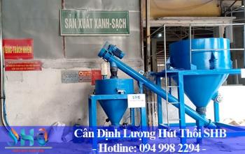 Cân định lượng hút thổi