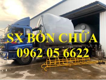 Sản xuất Bồn chứa, Bồn chứa Inox, Bồn chứa Xăng Dầu, Bồn chứa Khí CO2 lỏng, 1000L, 2000L, 3000lit