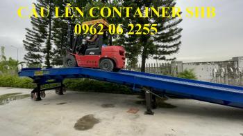 (CẦU CÓ SẴN) Bán Cầu Dẫn Xe Nâng Hàng Lên, Vào Container - Cầu Xe Nâng SHB