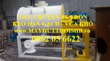 Máy Trộn Bột Bả, Keo Dán Gạch, Vữa Khô Cỡ Nhỏ 500kg đến 1 Tấn