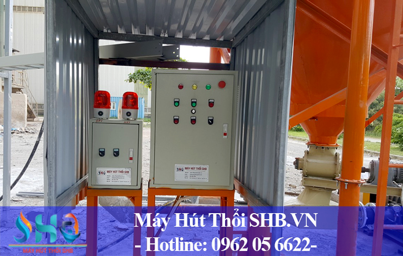 Tủ điện điều khiển máy hút thổi shb